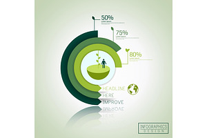 Abstract Infographic Template, a Presentation Template by TotallypicRF