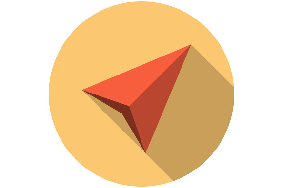 Gps Navigation Arrow Icon