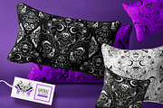 Gothic Halloween seamless patterns, a Pattern Graphic by OlgaSoi007 (Thumbnail 6 of 7)