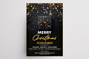 Merry Christmas - 2 Flyers (PSD), a Flyer Template by PixelsDesign (Thumbnail 2 of 3)