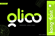 Glioo – Modern Logo Font
