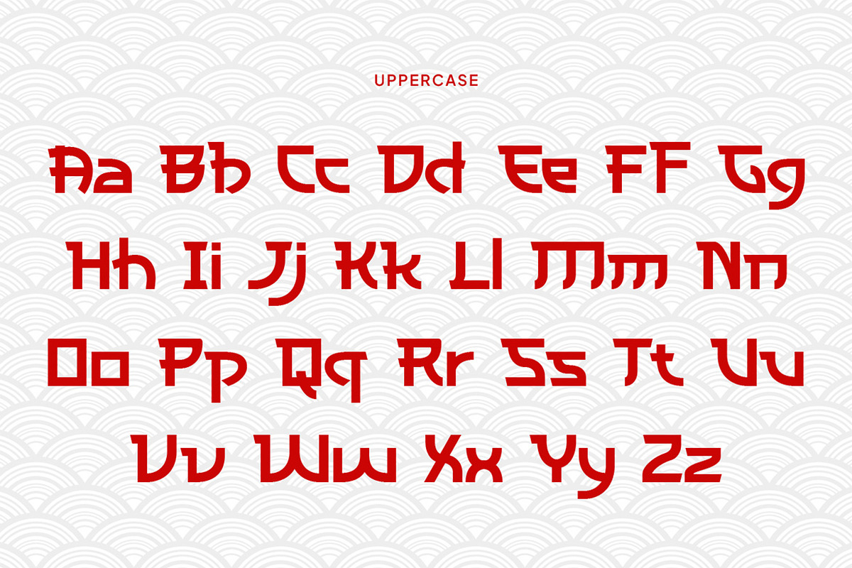 Kanzuri - Japanese Font, a Font by Pekotype (Photo 3 of 15)