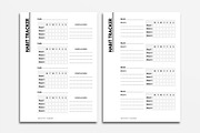 Architect Minimal Planner Template, a Stationery Template by velvetmade.designs (Thumbnail 6 of 13)