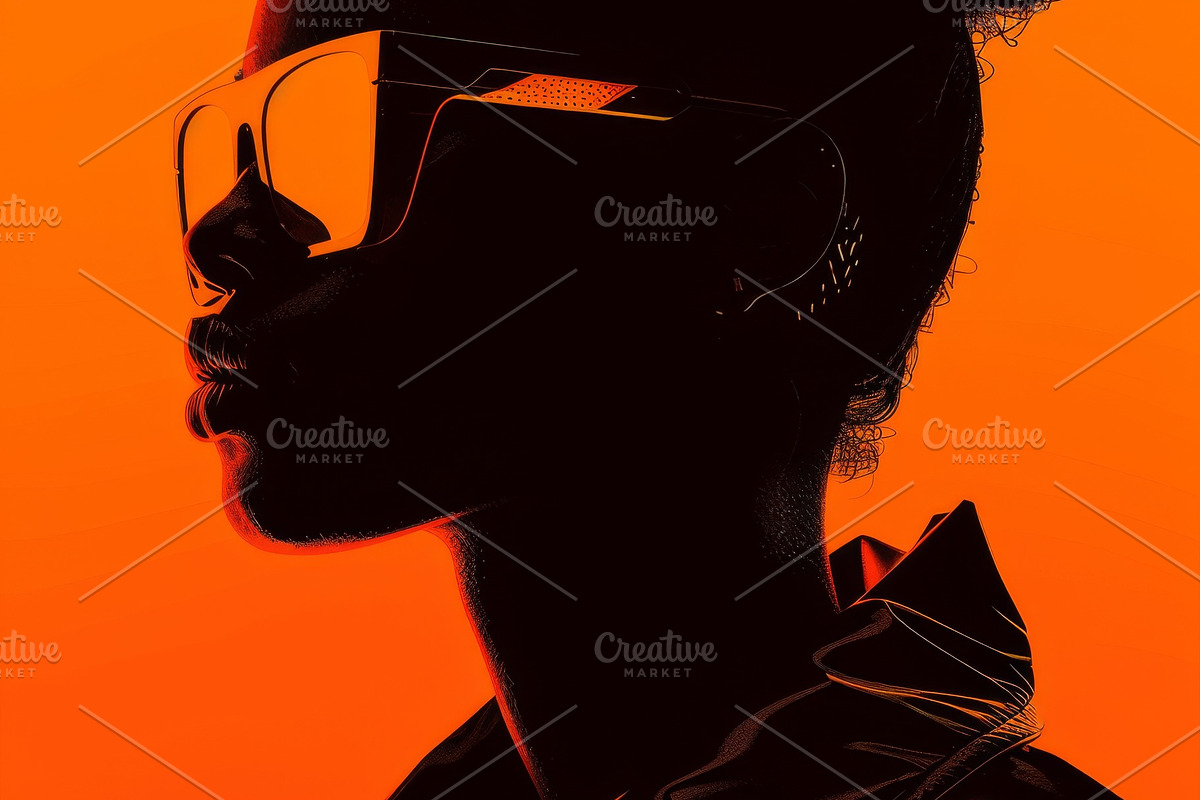 109 Fashion models in sunglasses, a Beauty & Fashion Photo by Handmadefont (Photo 91 of 113)