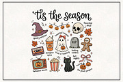 Halloween Tis the Season PNG, a Work Illustration by CraftArtStudio (Thumbnail 1 of 4)