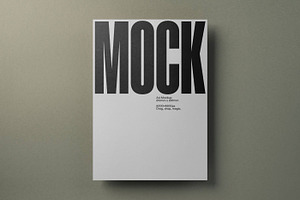 Poster Mockup / Letterhead Mockup