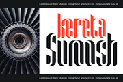 Alternative Expression - Futuristic, a Sans Serif Font by 177Studio (Thumbnail 4 of 8)