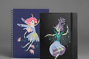 Midsummer Fairies PNG Clip Art, an Illustration by Lilla Bölecz (Thumbnail 6 of 6)
