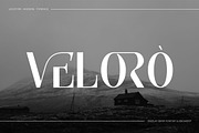 Veloro || Modern Classy Sans Serif F, a Serif Font by Idea Studio (Thumbnail 1 of 10)