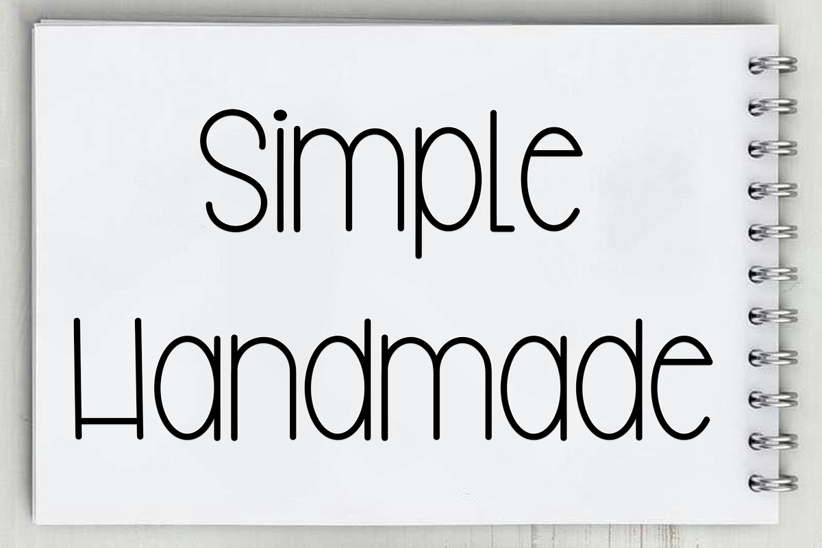 Simple Picture, a Sans Serif Font by InermediaSTUDIO (Photo 3 of 8)