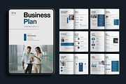 Digital Business Plan Template, a Brochure Template by E-Type (Thumbnail 1 of 7)