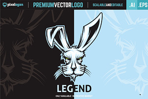 Rabbit Head Logo