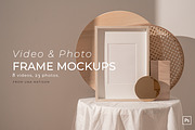 Video&Photo Frame mockups, a Print Template by Una Matison (Thumbnail 1 of 13)