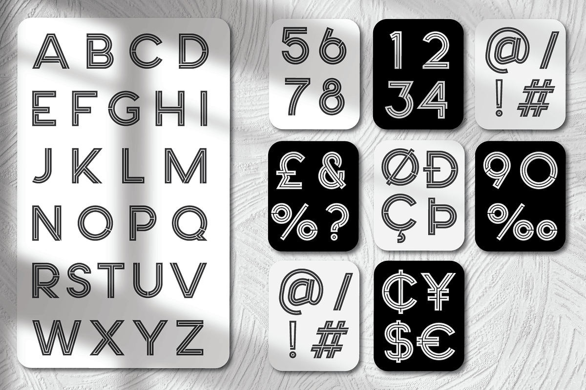 Choir, a Sans Serif Font by Linecreative (Photo 9 of 13)