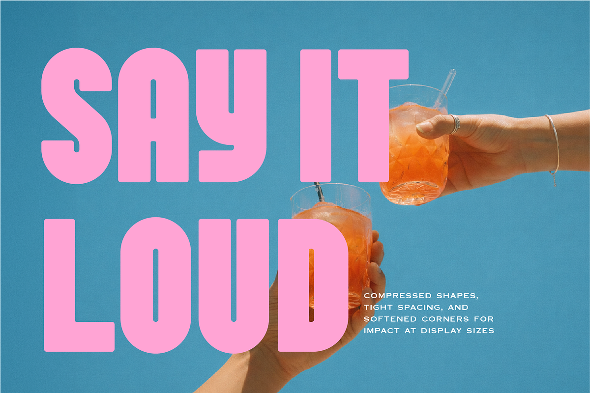 EB Attagirl — Condensed Black Sans, a Sans Serif Font by Elyas Beria Studio (Photo 2 of 20)