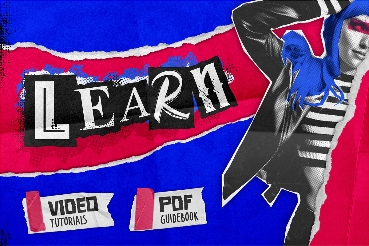 PUNK - Affinity Designer Assets, an Object Graphic by Green Room Media (Photo 12 of 23)