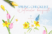 Watercolor Bundle Four Seasons., a Seasonal Illustration by NataliArkushArt (Thumbnail 19 of 65)