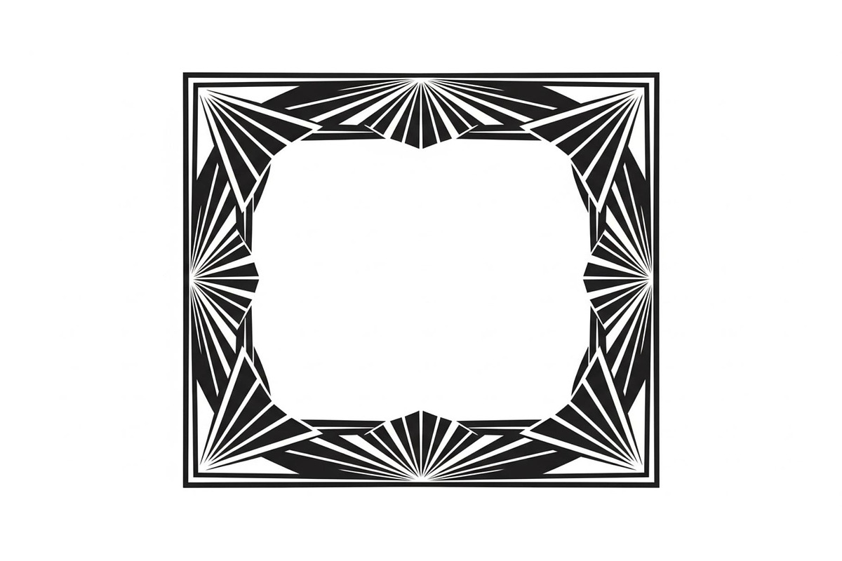 Art Deco Geometric Frame Bundle, an Illustration by jahid234 (Photo 6 of 31)