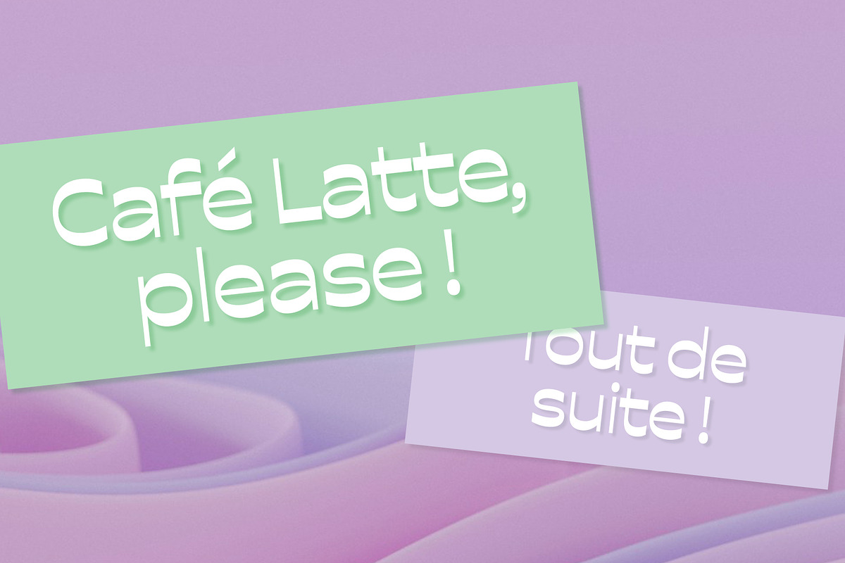 Lunastral Regular, a Sans Serif Font by OceaneM (Photo 7 of 8)