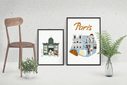 Paris - Illustrations and Objects, a Food Illustration by Biso Studio (Thumbnail 10 of 12)