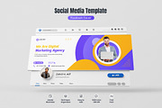 Social Media Facebook Cover Banner, a Social Media Template by zahidhossainalif (Thumbnail 1 of 2)