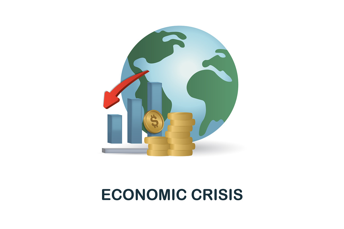 Economic Crisis 3D Icons Set Bundle, an Object Graphic by Aimagenarium@gmail.com (Photo 21 of 21)