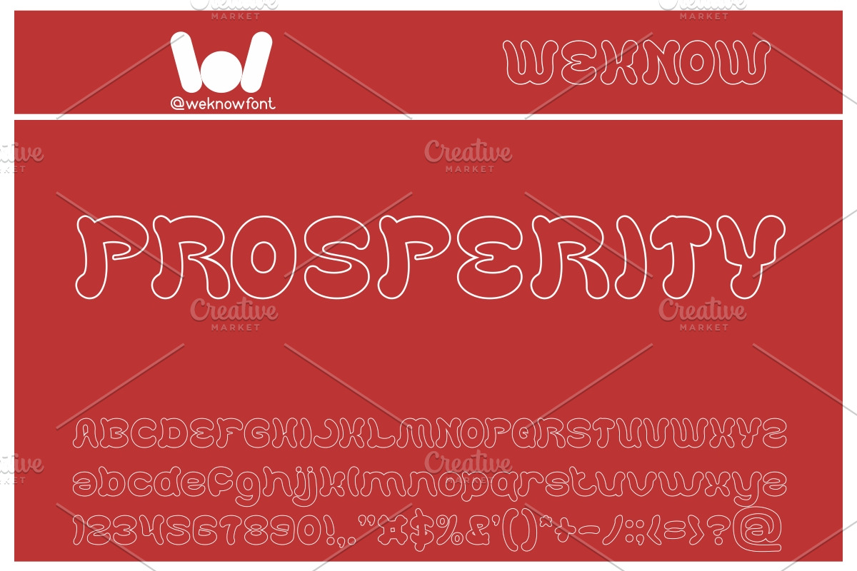 wealth and famous, a Font by weknow (Photo 5 of 5)