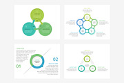 12 Circle Diagram Templates, an Object Illustration by PixMarket (Thumbnail 2 of 4)