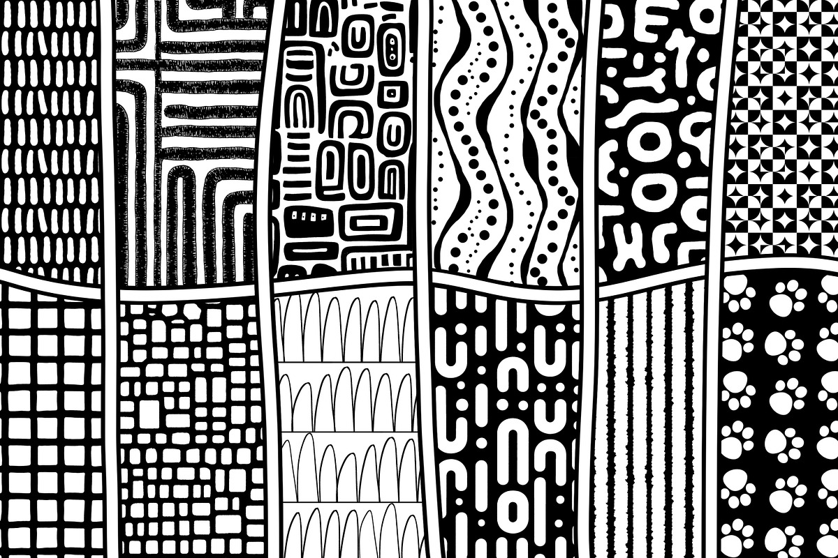 61 Procreate Coloring Book Patterns, a Brush Add-On by Heather Green Designs (Photo 5 of 10)