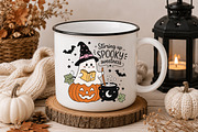 Cute Halloween Ghost Witch PNG, a Seasonal Illustration by Designworld (Thumbnail 4 of 4)