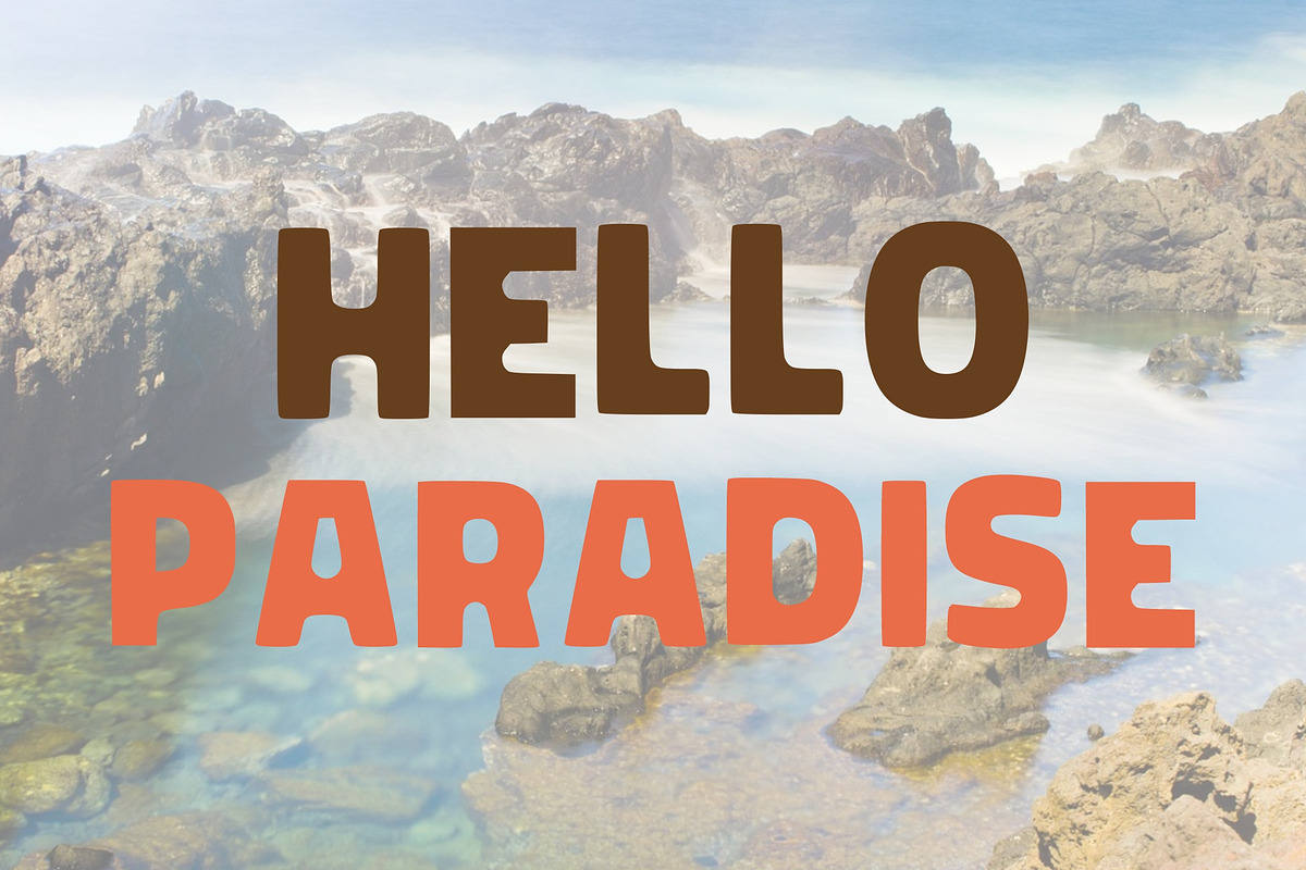 Nature Heaven - Bold Display Font, a Sans Serif Font by Limited.studio (Photo 3 of 6)