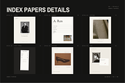 INDEX PAPERS | 30 Canva Templates, a Social Media Template by BlancheStudio (Thumbnail 5 of 9)