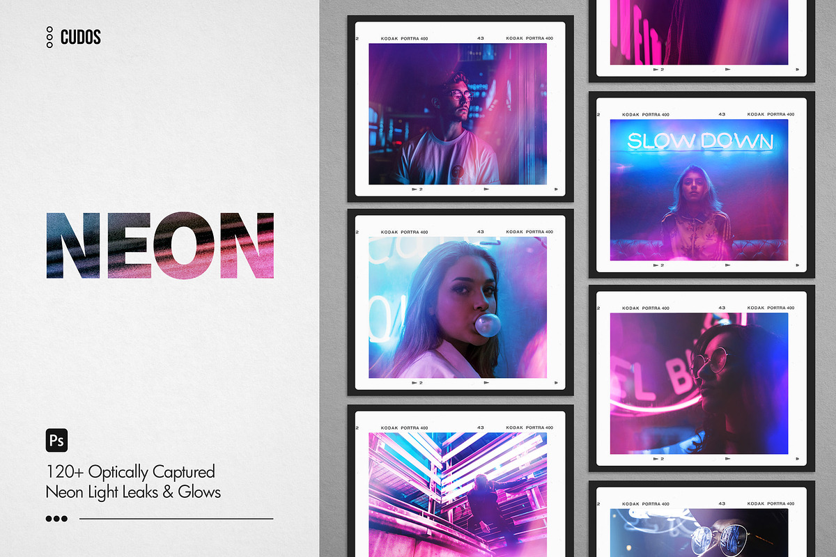 NEON | Real Neon Light Leaks & Glows, a Brushes & More by CUDOS (Photo 1 of 20)
