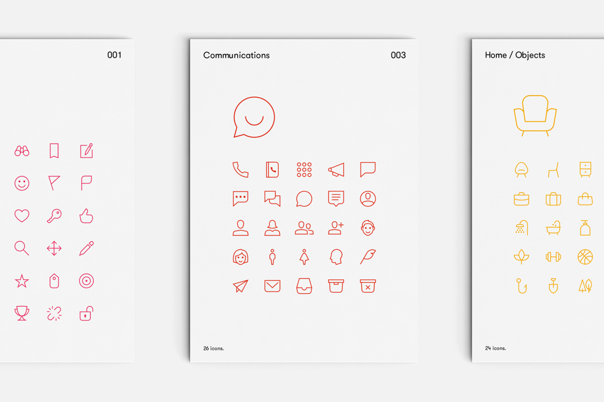 Caviar - Premium Minimal Line Icons, an Outline Icon by WL (Photo 11 of 11)