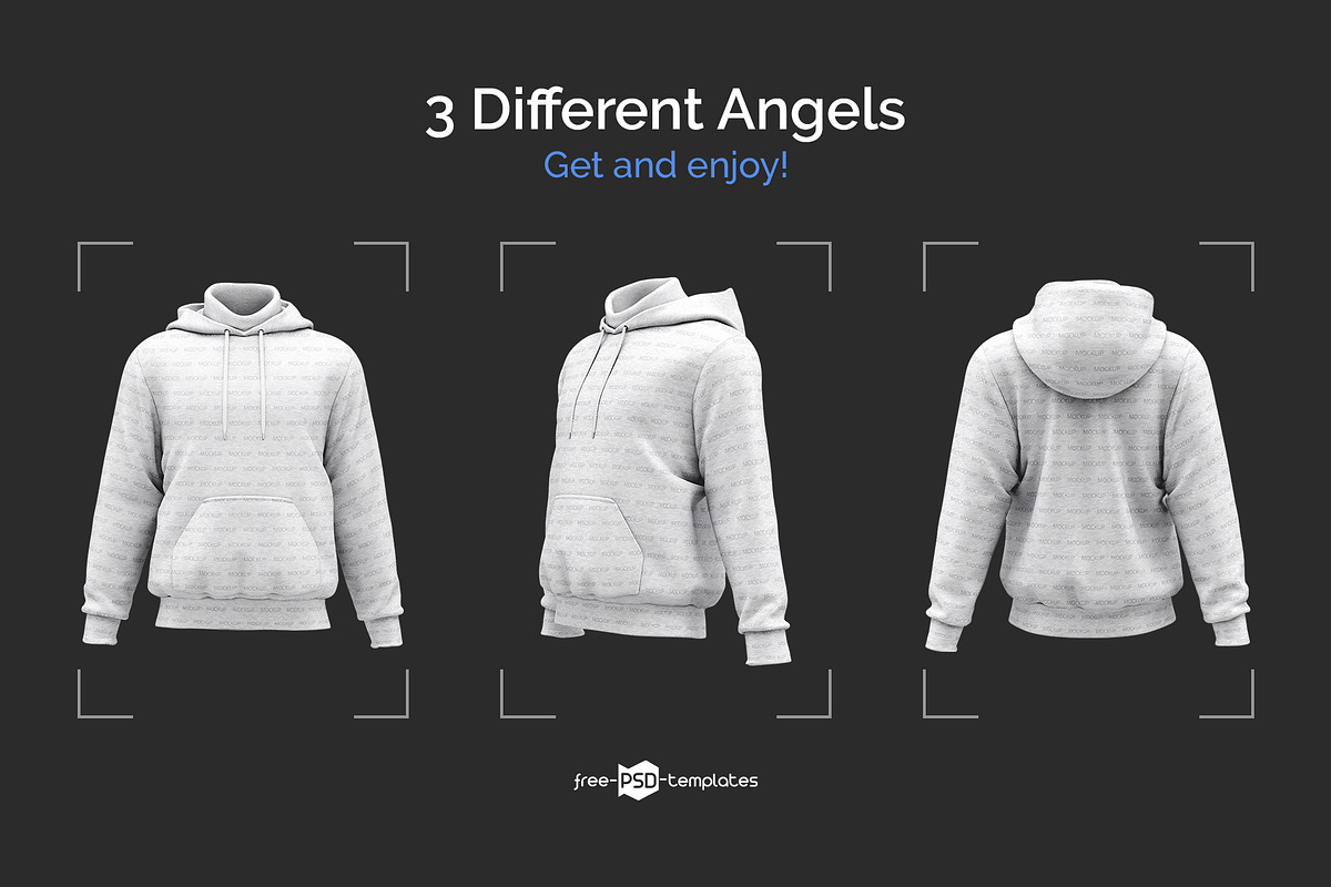 Mens Hoodie Mockup, a Hoody Mockup by Free-PSD-Templates (Photo 4 of 5)