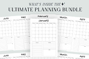 2026 Yearly Planner, a Print Template by Ahluva Studio (Thumbnail 2 of 9)