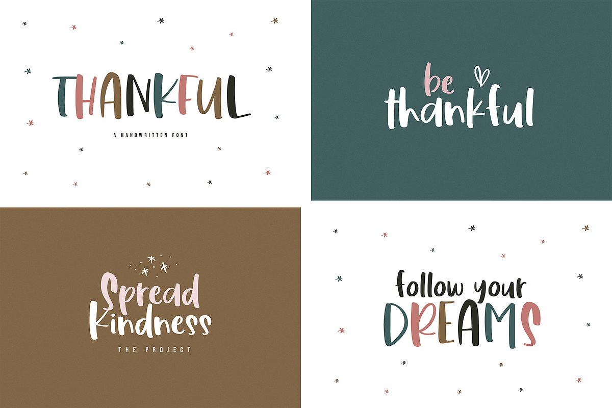 Winter Handwritten Font Bundle preview 6