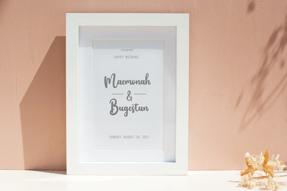 Newest, a Script Font by twinstd (Photo 4 of 10)