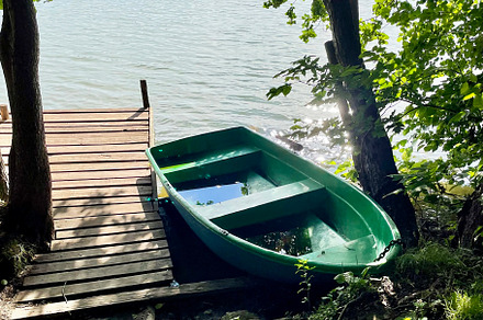 Green boat