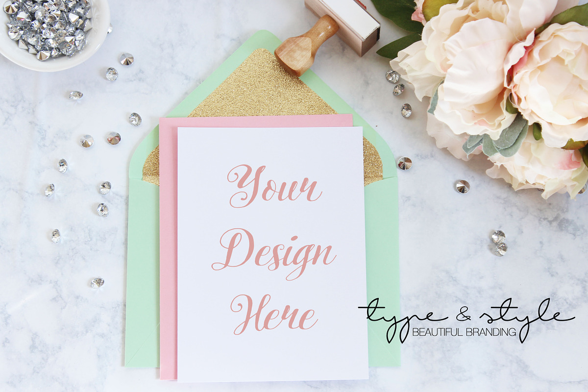 Styled Desktop Stock Photo, a Product Mockup by Type & Style