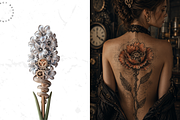 Mechanical Flowers Steampunk Clipart, an Object Graphic by Lumeno (Thumbnail 2 of 8)