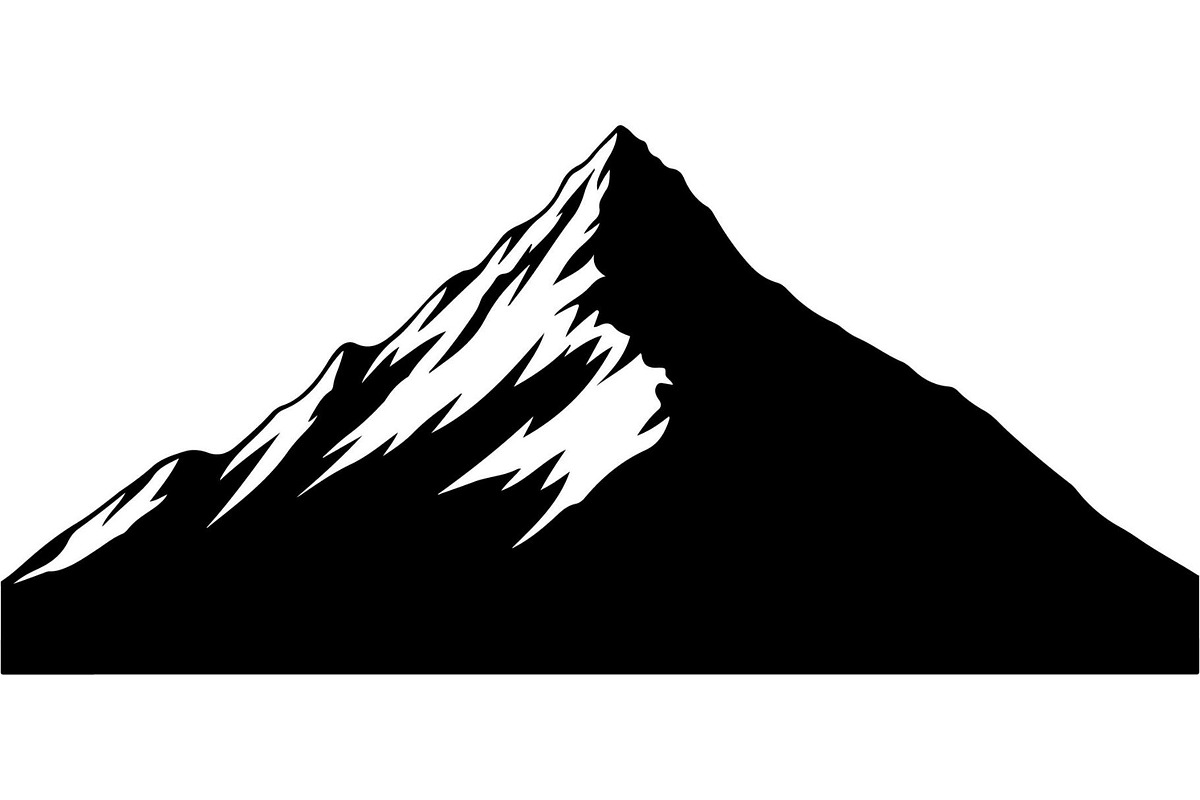 Mountain Skyline Silhouette, an Object Graphic by Designer_Momina (Photo 17 of 20)