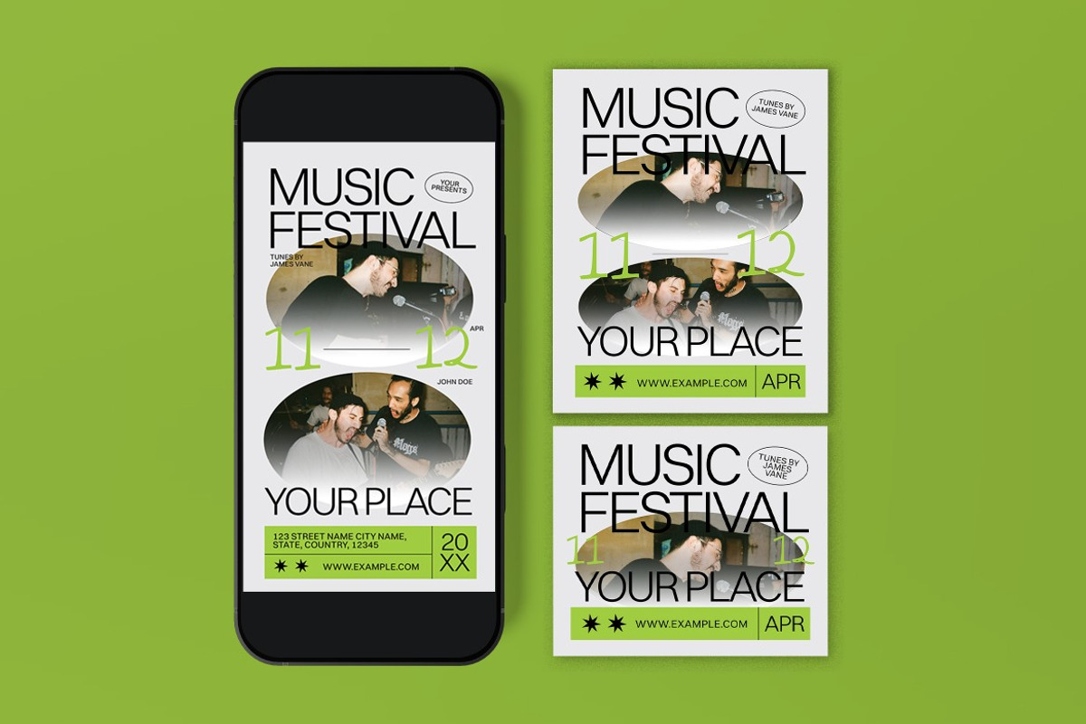Music Festival Flyer preview 3