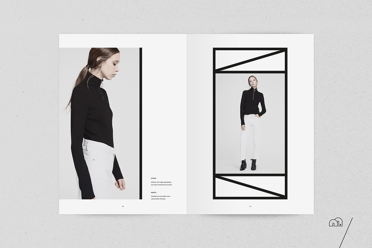Ashi - Lookbook, a Brochure Template by bilmaw creative (Photo 5 of 8)