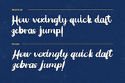 Luxero Bold - Script Bold Font, a Font by Indotype Foundry (Thumbnail 8 of 10)