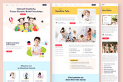 Kidztar - Kindergarten School Framer, a Websites & App Template by peterdraw (Thumbnail 2 of 7)