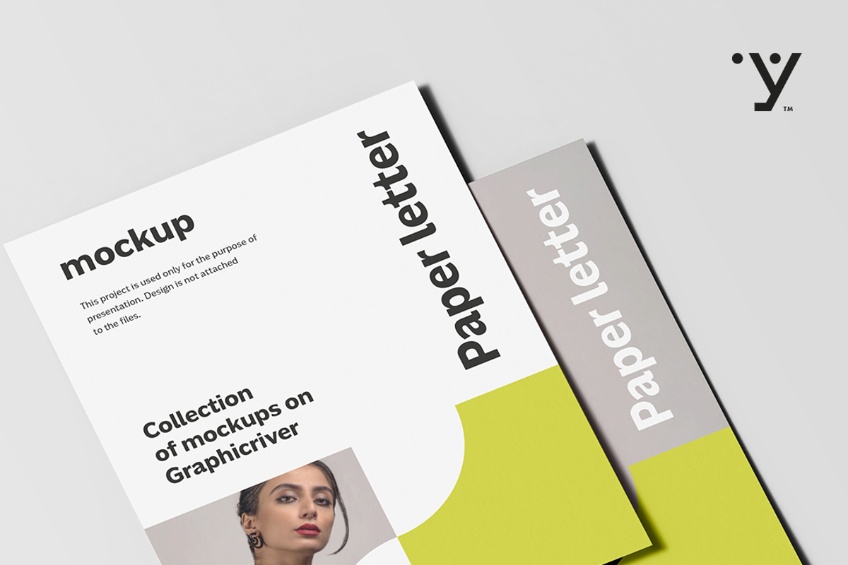 Paper Letter Mock-up, an Advertising Mockup by Yogurt86 (Photo 7 of 8)