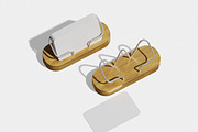 Visiting Card Mockup, a Merchandise Mockup by Permadi Creative (Thumbnail 3 of 5)