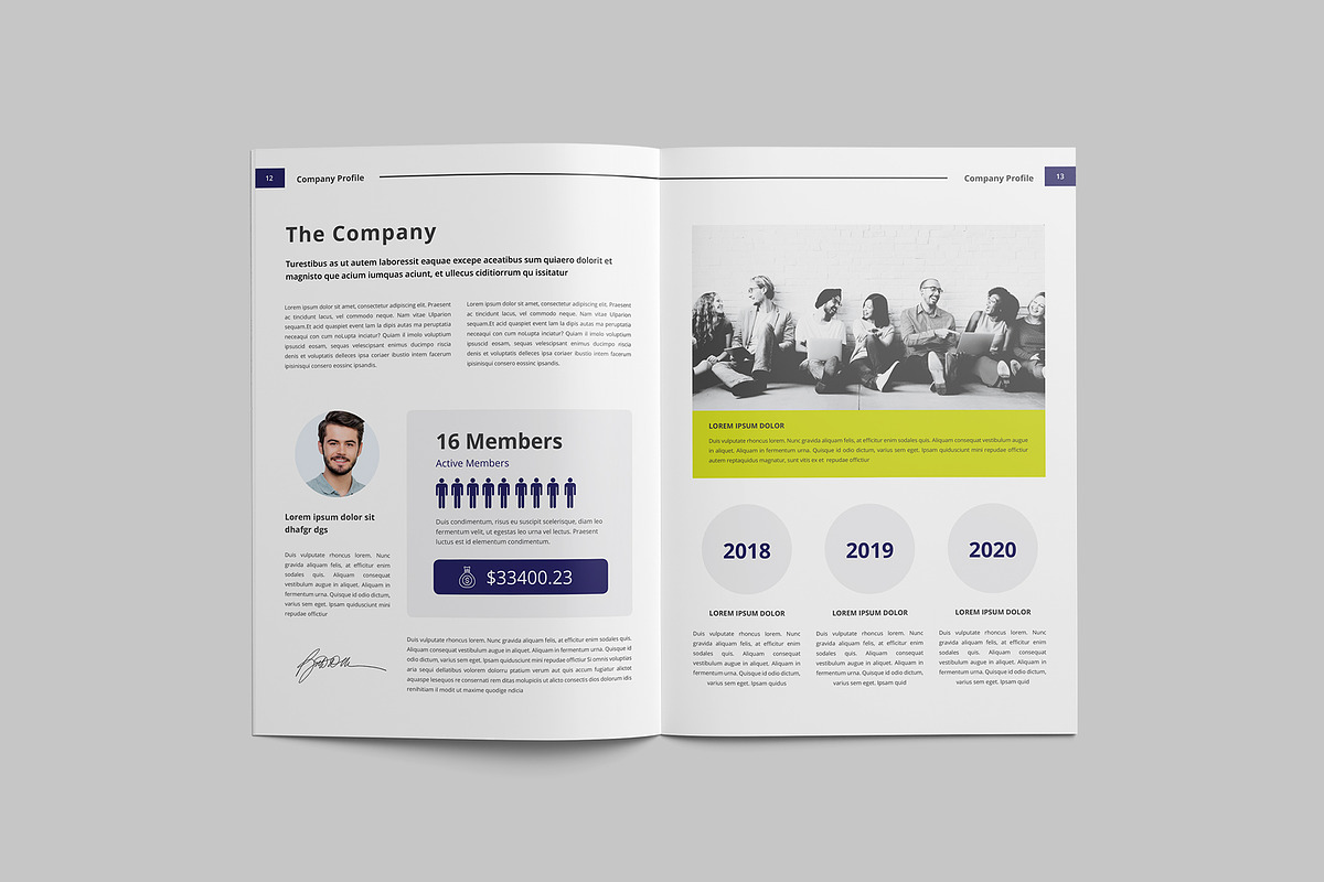 Proposal Business Brochure, a Brochure Template by Tanber Hossen (Photo 13 of 14)