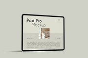 iPad Pro Mockup, an iPad Mockup by Graphicbars (Thumbnail 14 of 25)
